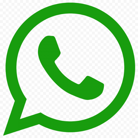 Green WhatsApp Logo Phone Call Icon