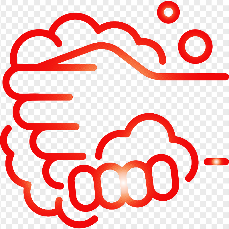 Hands Washing Soap Icon Clean Hygiene Red Sign