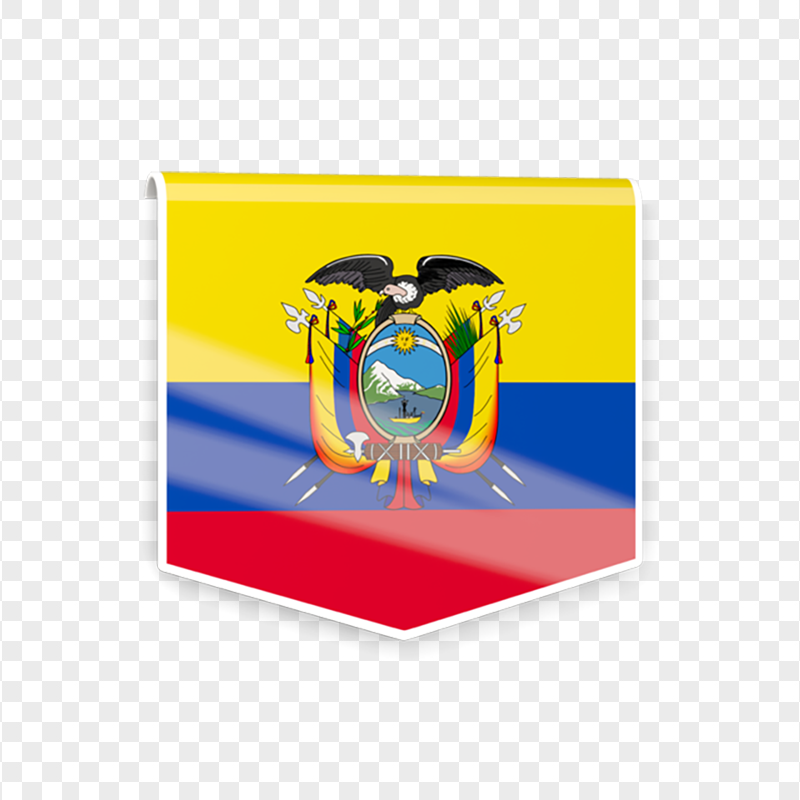 Hangs Ecuadorian Flag Icon FREE PNG