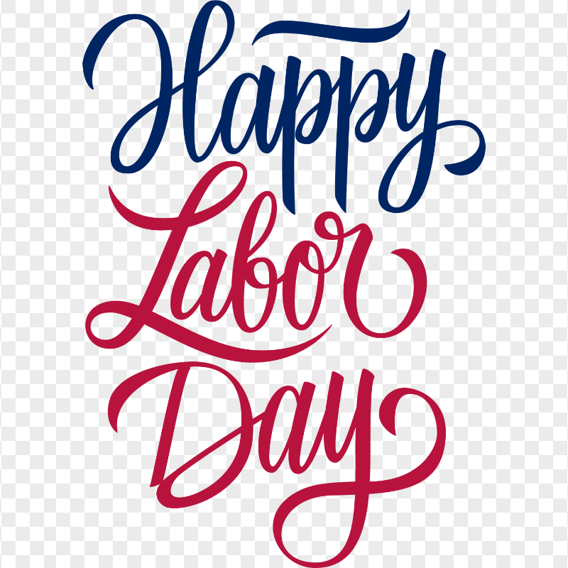 Happy Labor Day Text