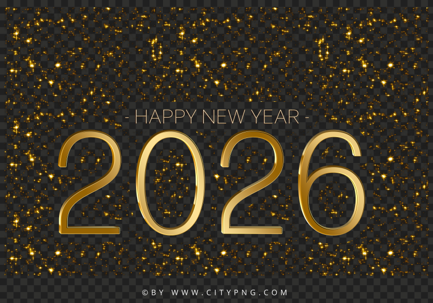 Happy New Year 2026 Sparkle Background PNG Citypng Happy New Year 2026 Sparkle Background PNG Citypng