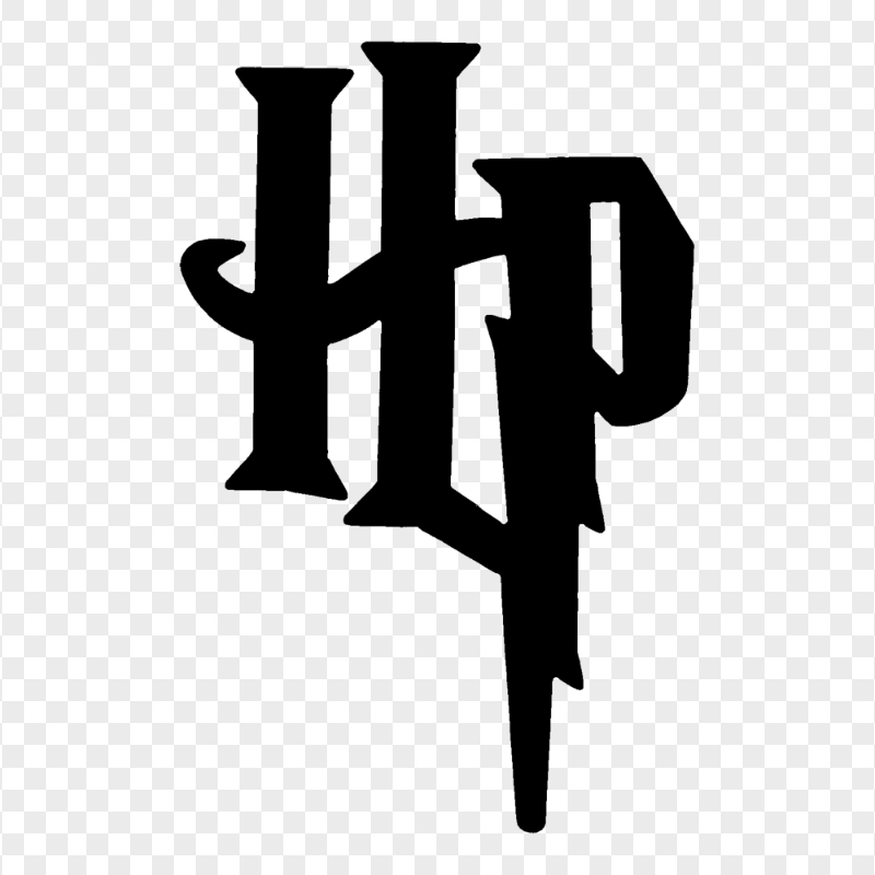 Harry Potter Black Logo Symbol PNG Image