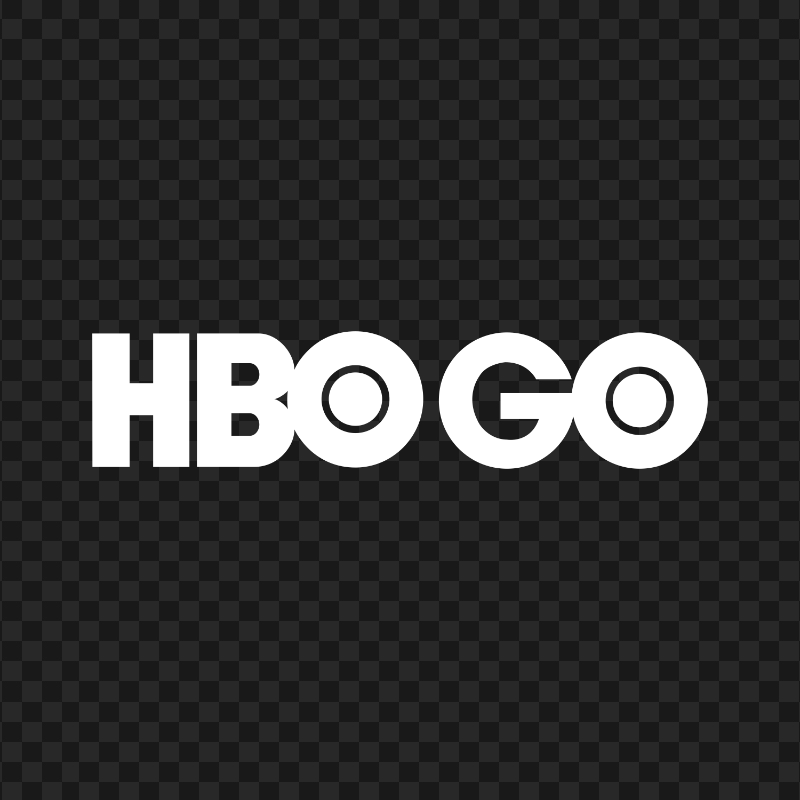 HBO GO White Logo PNG Image