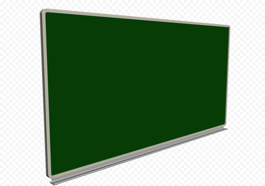 HD 3D Green Chalkboard Blackboard PNG