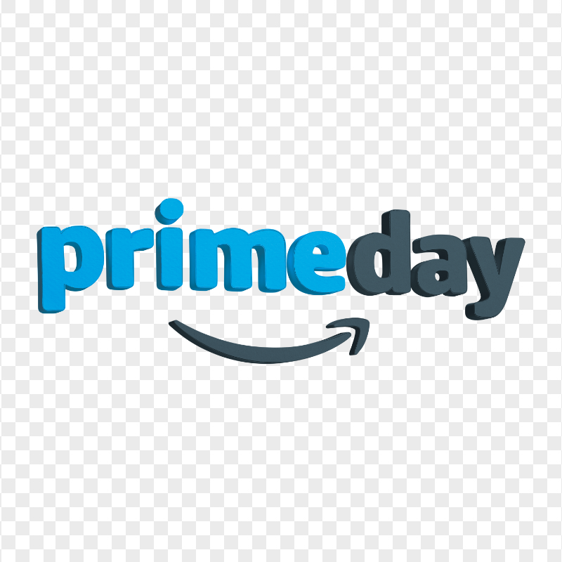 HD 3D Prime Day Amazon Logo PNG