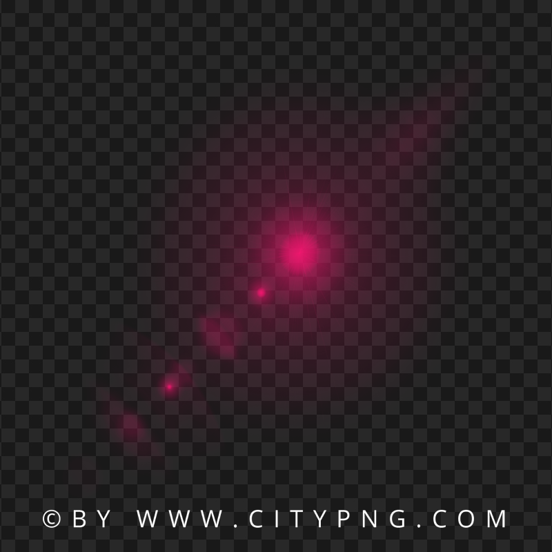 HD Abstract Pink Lens Flare Effect PNG