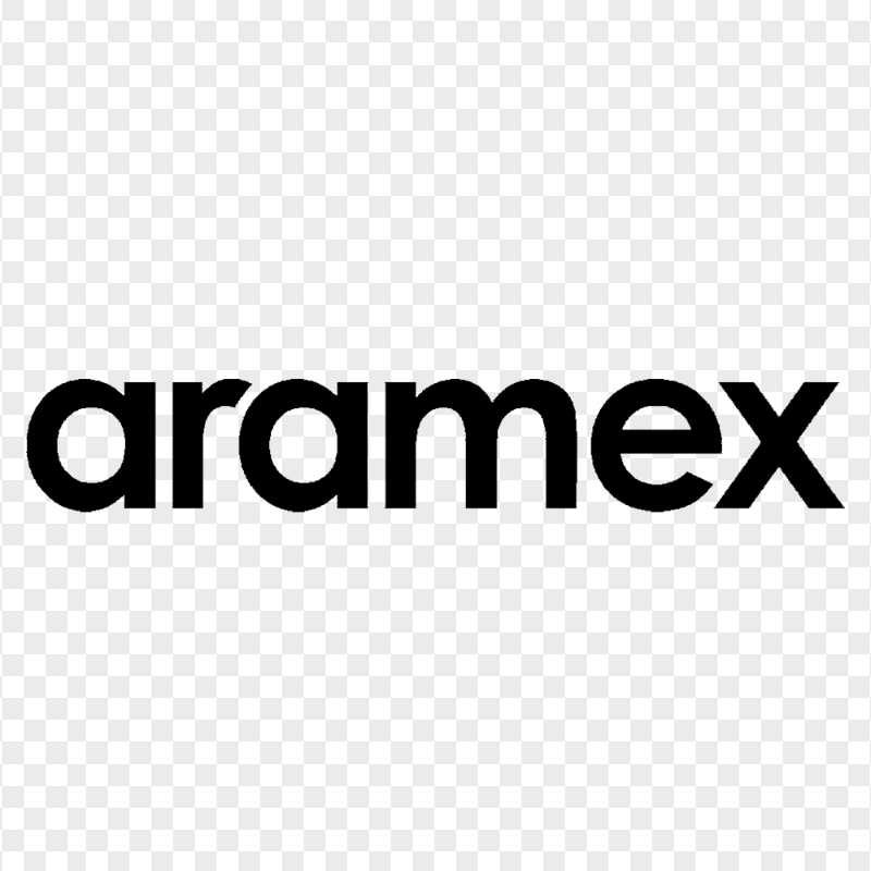 HD Aramex Black Logo Transparent PNG