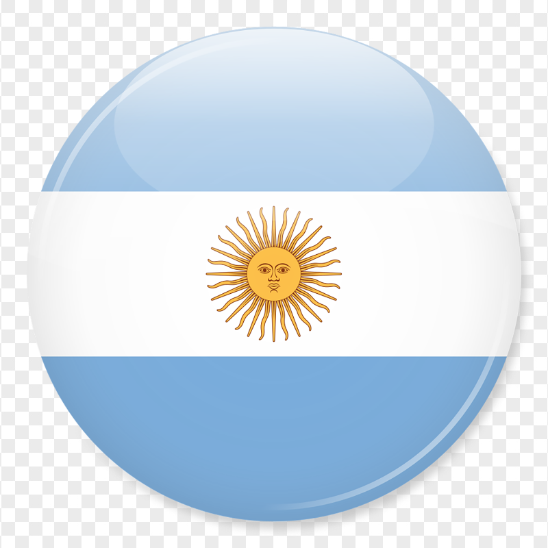 HD Argentina Illustration Round Icon Flag PNG