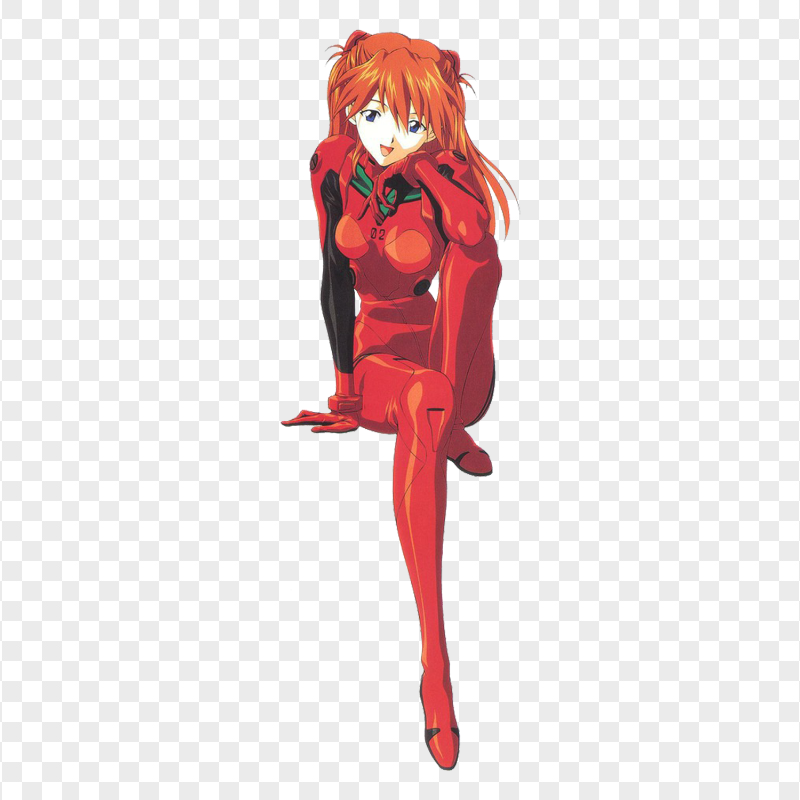 HD Asuka Langley Transparent PNG