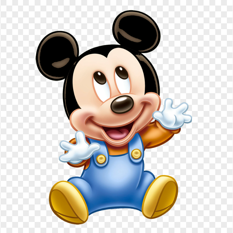 HD Baby Mickey Mouse Transparent PNG