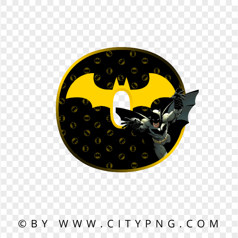 HD Batman Number Zero 0 PNG