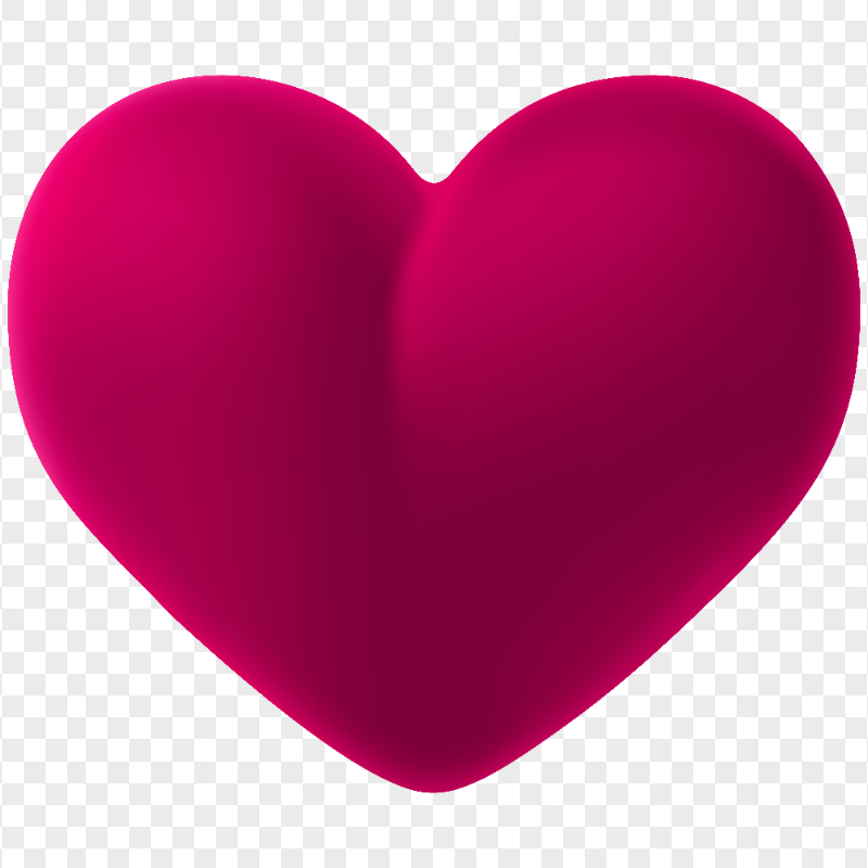 HD Beautiful Pink Love Heart Clipart Valentine PNG