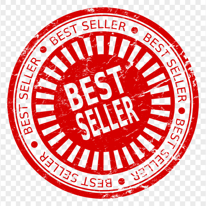 HD Best Seller Round Rubber Stamp PNG