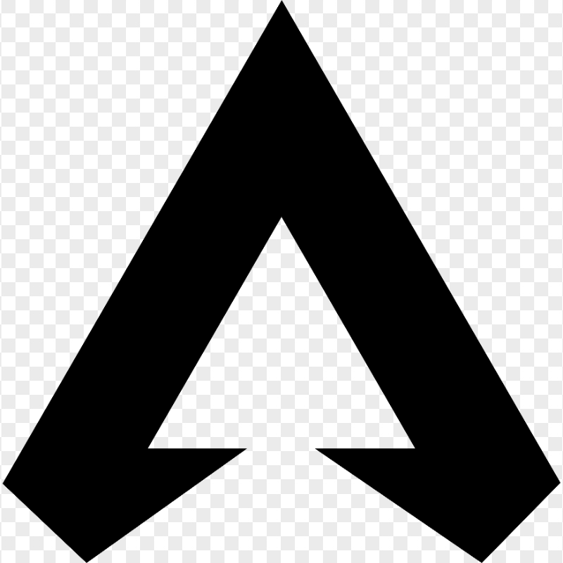 HD Black Apex Legends Logo Symbol Icon PNG