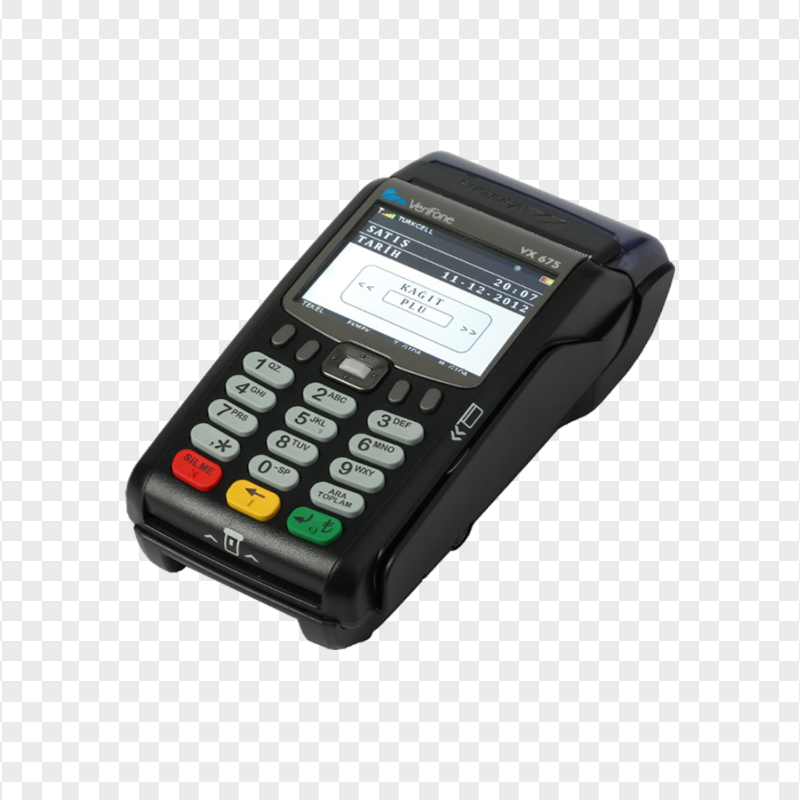 HD Black Credit Card Machine POS Point Of Sale PNG