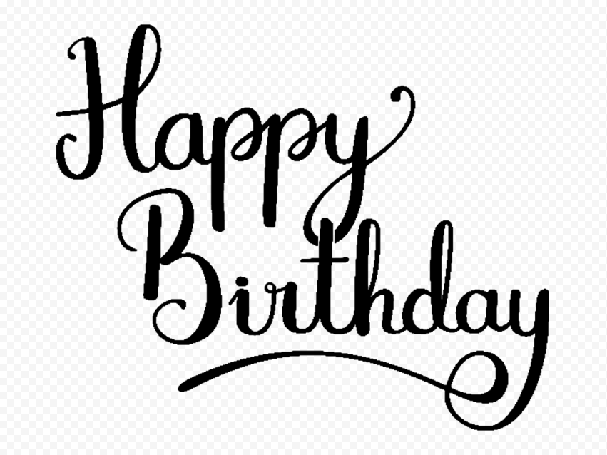 hd-black-happy-birthday-calligraphy-text-words-png-citypng