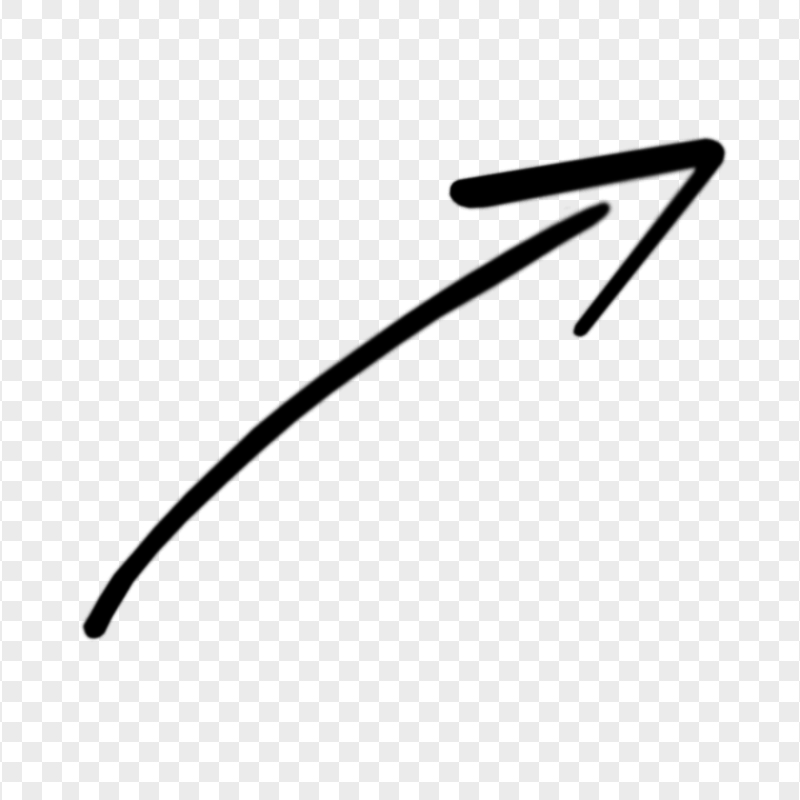 HD Black Line Arrow PNG