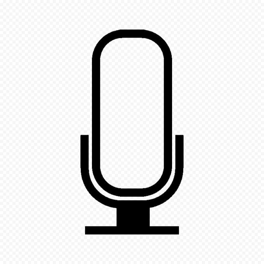 HD Black Microphone Mic Voice Sound Icon PNG Citypng