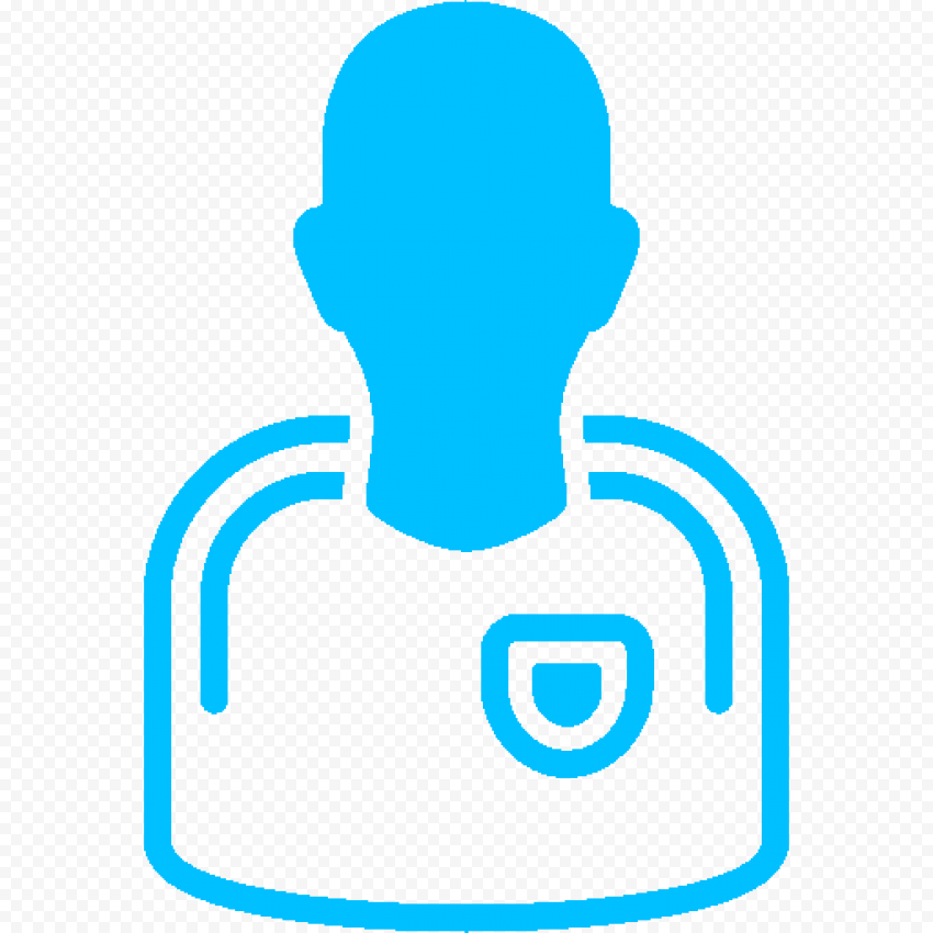 HD Blue Football Player Icon Silhouette Transparent PNG Citypng