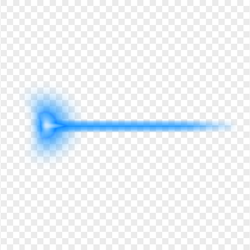HD Blue Laser Beam PNG