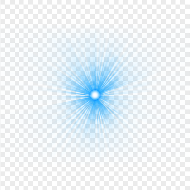 HD Blue Laser Lens Flare Effect FREE PNG
