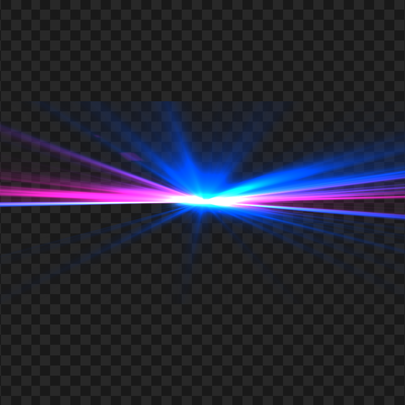 HD Blue & Purple Light Flare PNG