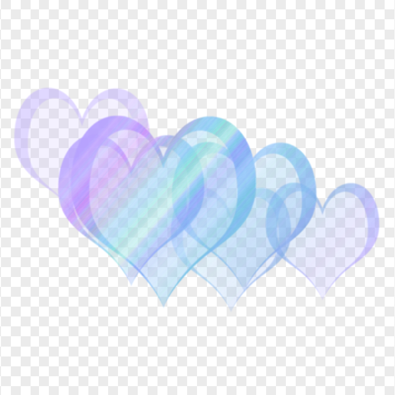 HD Bokeh Light Heart Effect PNG