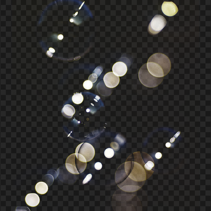 HD Bokeh Sparkling Light Effect PNG