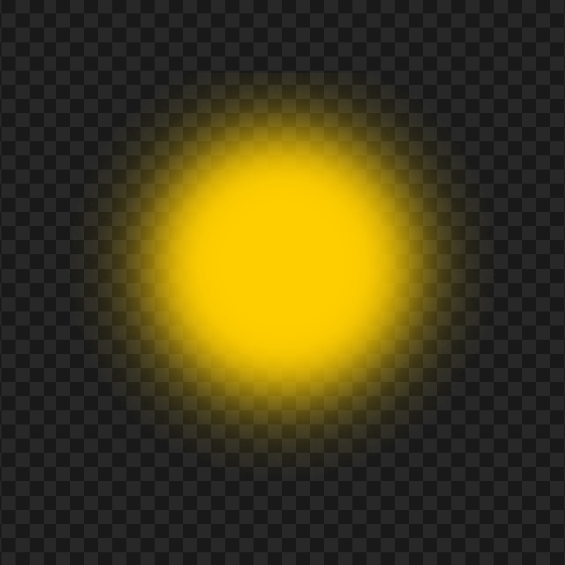 HD Bokeh Teal Yellow Circle Neon Glowing Light PNG