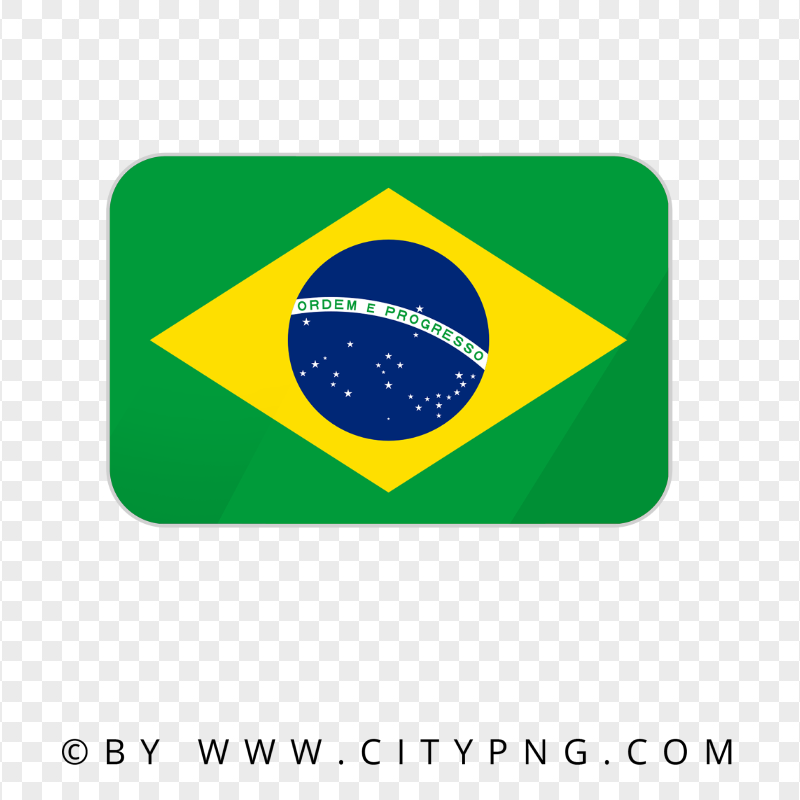 HD Brazil Flag Icon Transparent PNG