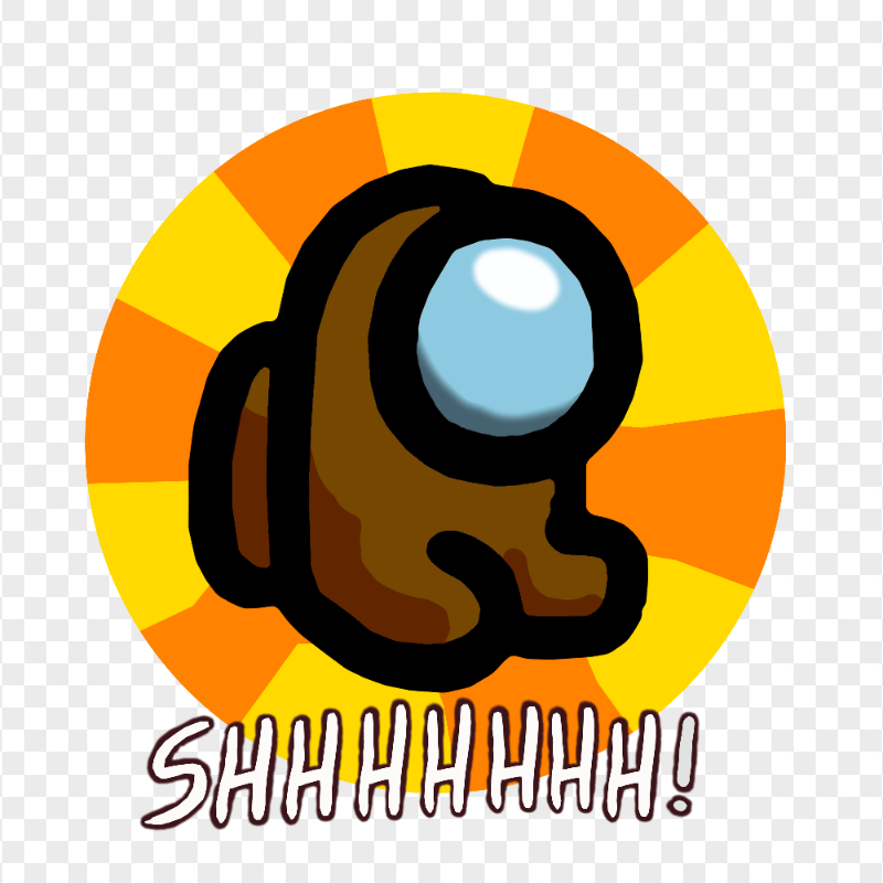 Crewmate Sign HD Cyan Among Us Character Crewmate Shhh Sign Front View PNG | Citypng