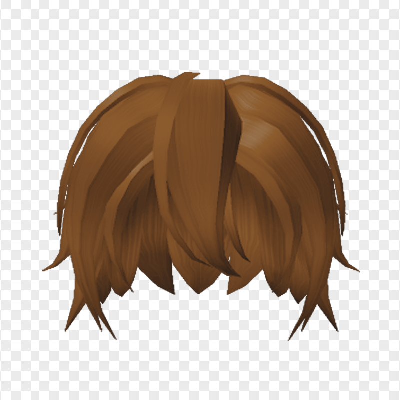 HD Brown Anime Manga Boy Hair PNG
