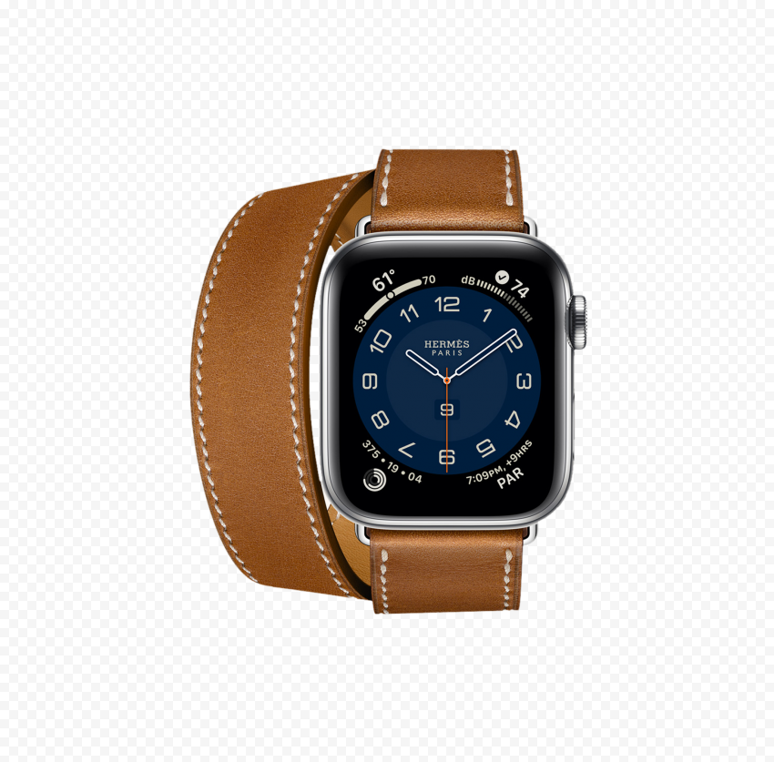 HD Brown Apple Watch Hermes PNG