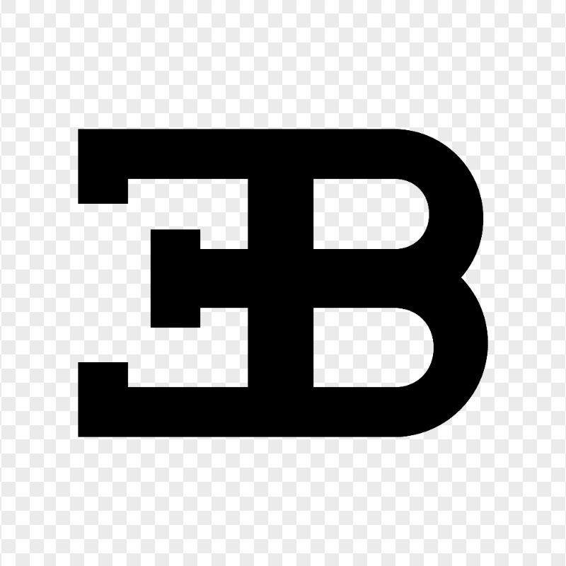 HD Bugatti B Logo PNG