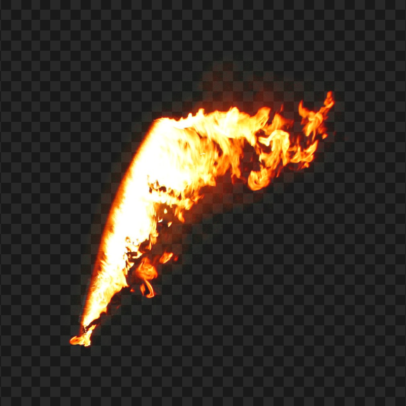 HD Burn Fire Transparent Background