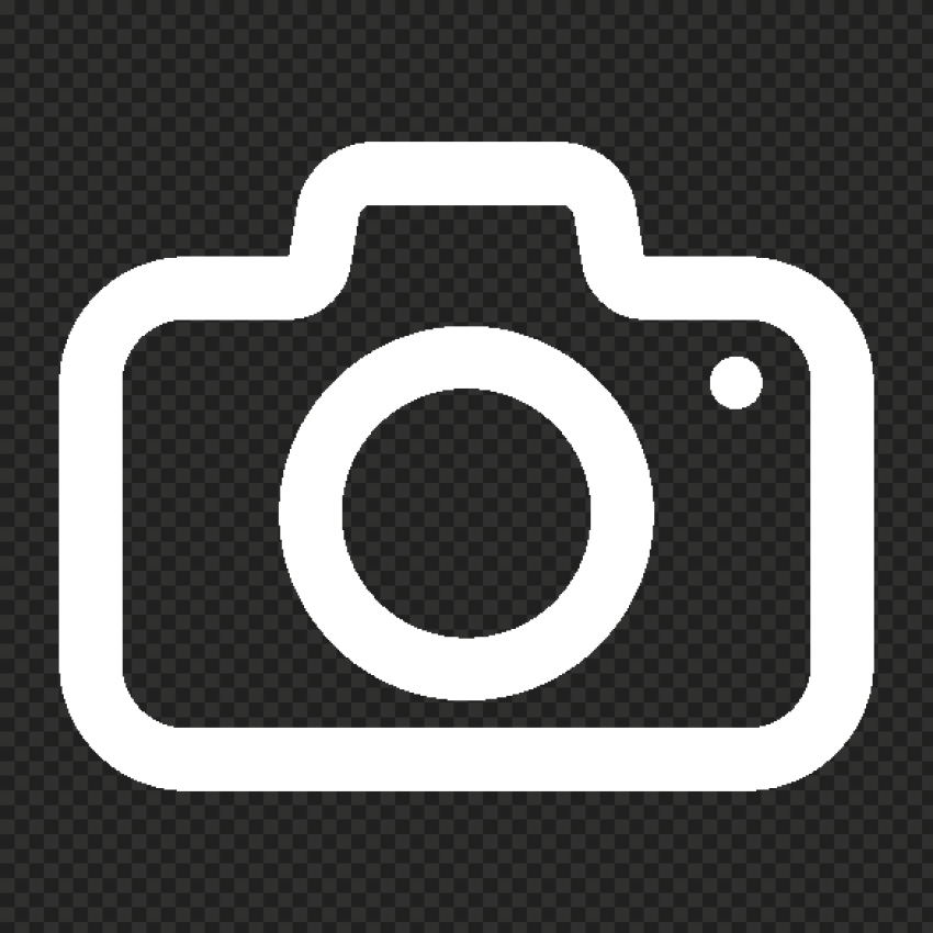 HD Camera White Icon Transparent PNG | Citypng
