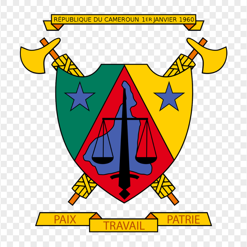 HD Cameroon Coat Of Arms Logo PNG