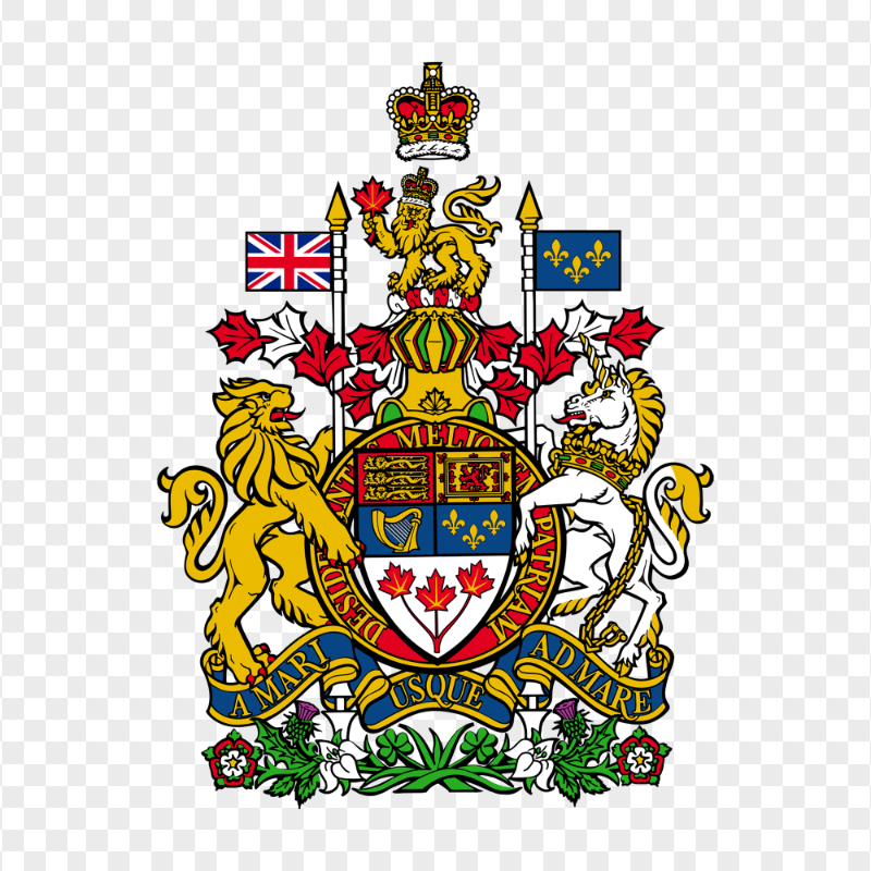 HD Canada Coat Of Arms PNG