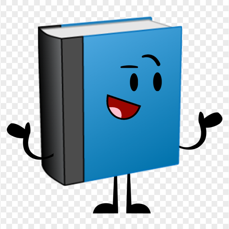 HD Cartoon Book Character PNG