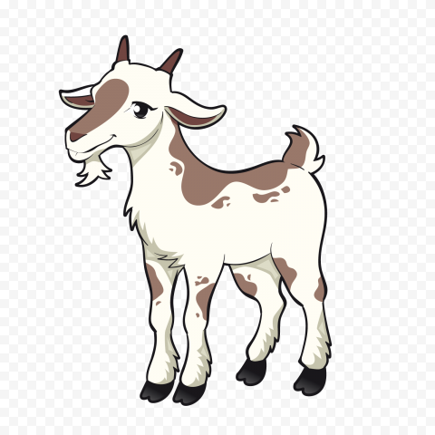 HD Cartoon Goat Sheep Animal PNG