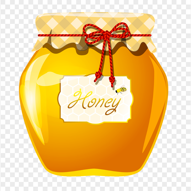 HD Cartoon Marmalade Honey Jar PNG