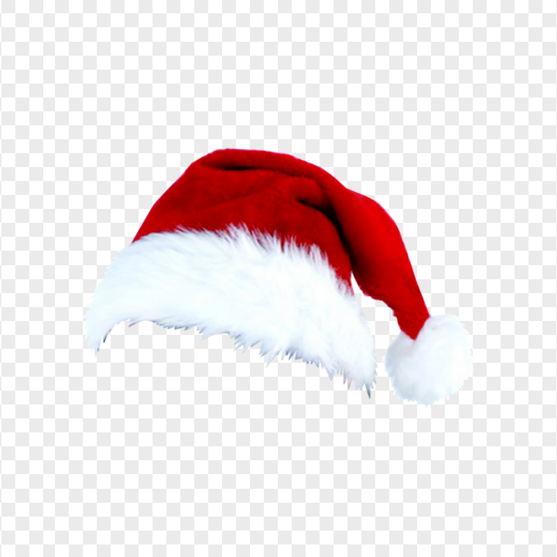 HD Christmas Real Santa Claus Hat PNG