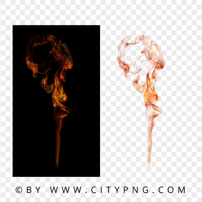 cigarette flame Burning and Match Free Vector Cigarette Is Cause Of Fire.