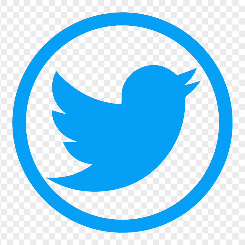 HD Circle Round Twitter Icon PNG