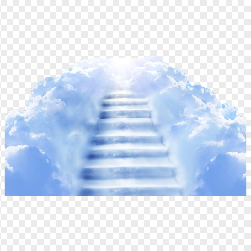 HD Clouds Stairway Transparent Background