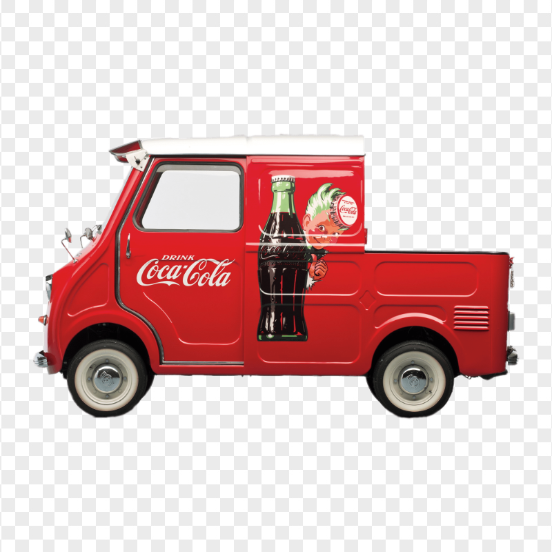 HD Coca-Cola Pickup Truck Car PNG