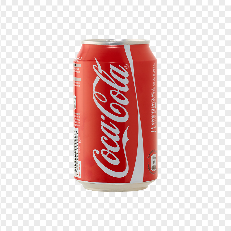HD Coca Cola Soda Drinks Can PNG