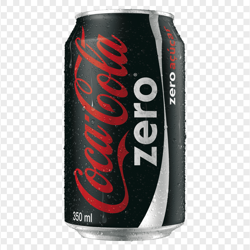 HD Coca Cola Zero Can PNG