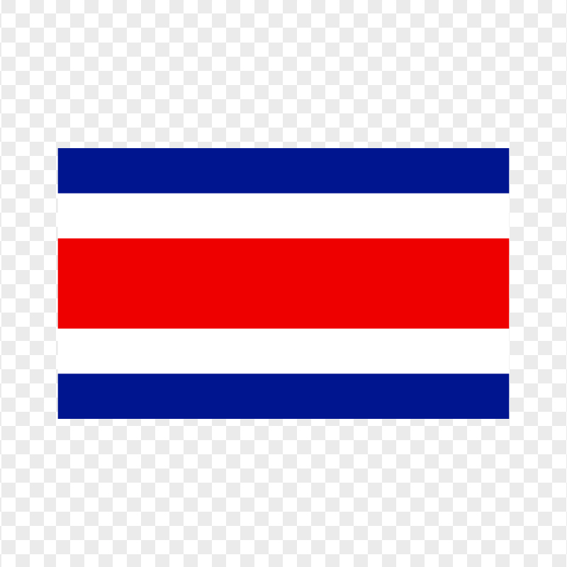 HD Costa Rica National Flag Transparent PNG
