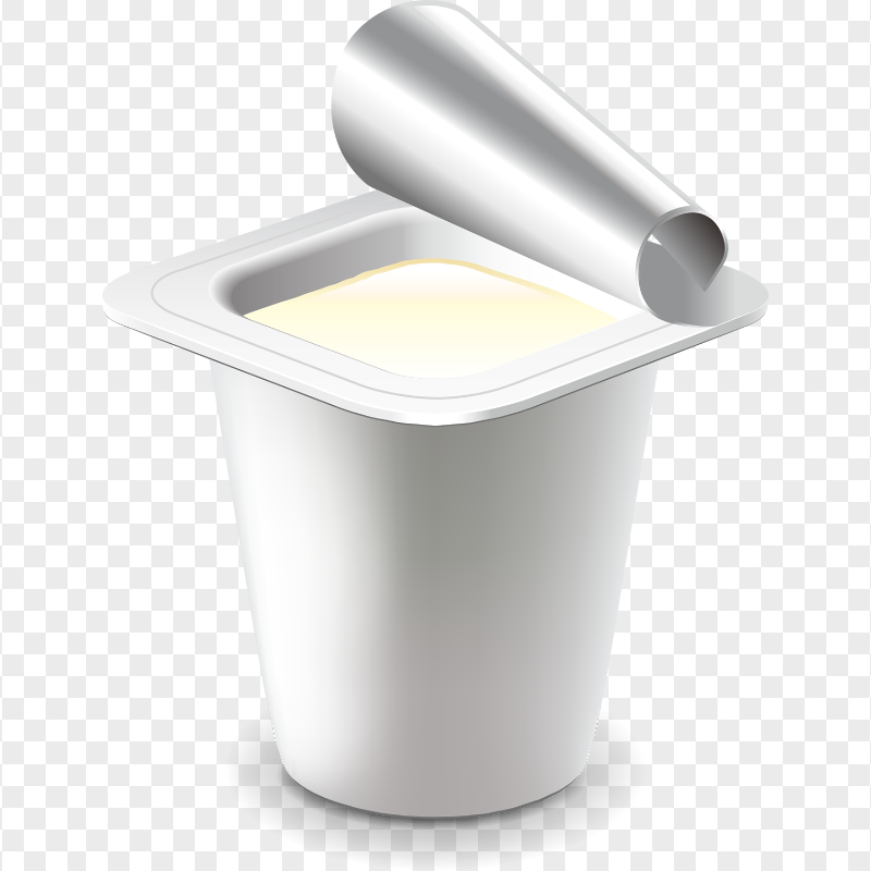 HD Cup Of Yogurt Transparent Background